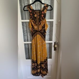 Free People sunrise oblivion boho dress sz 2